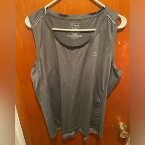 Ll bean sleeveless workout racerback top